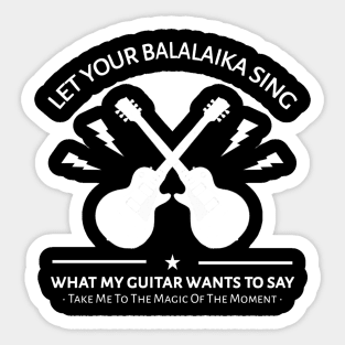 Guitar Lovers Sticker